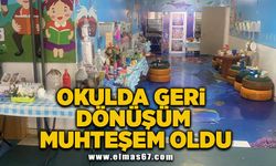 OKULDA GERİ DÖNÜŞÜM MUHTEŞEM OLDU