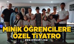 Minik öğrencilere özel tiyatro!