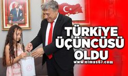 Türkiye üçüncüsü oldu