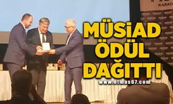 MÜSİAD ödül dağıttı