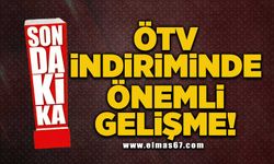 ÖTV indiriminde önemli gelişme!