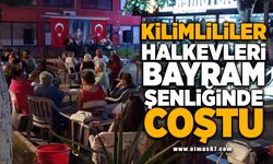 Kilimlililer Halkevleri bayram şenliğinde coştu