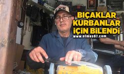 Bıçaklar kurbanlar için bilendi