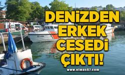 Denizden erkek cesedi çıktı