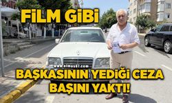 Hiç gitmediği yerden gelen trafik cezası başını yaktı!