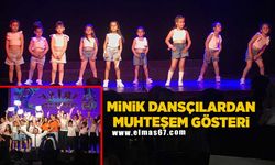 Minik dansçılardan muhteşem gösteri