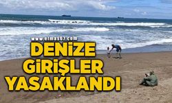 Denize girişler iki gün yasaklandı