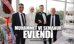 Muhammet ve Semanur evlendi!