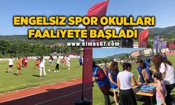 Engelsiz spor okulları faaliyete başladı