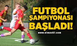 Futbol şampiyonası başladı