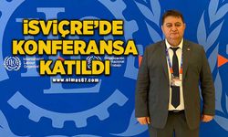 Hakan Yeşil, İsviçre’de konferansa katıldı