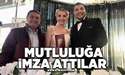 Mutluluğa imza attılar