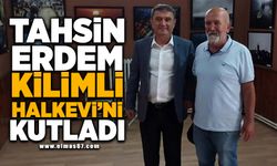 Tahsin Erdem Kilimli Halkevi'ni kutladı