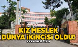 Kız Meslek Dünya İkincisi oldu!