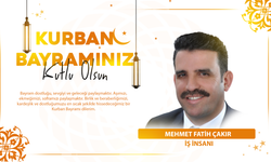 Mehmet Fatih Çakır'ın bayram mesajı!