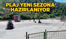 Ilıksı plajı sezona hazırlanıyor