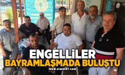 Engelliler bayramlaşmada buluştu