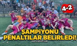 Şampiyonu penaltı atışları belirledi