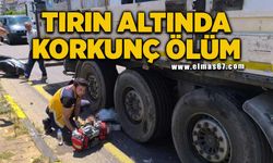 Motosiklet tırın altına girdi: 1 ölü 1 yaralı