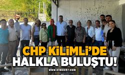 CHP Kilimli'de halkla buluştu