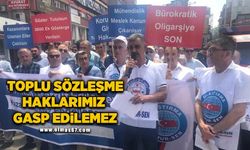 Toplu sözleşme haklarımız gasp edilemez