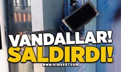 Vandallar saldırdı!