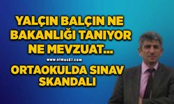Yakup Balçın ne Bakanlığı takıyor ne mevzuat... Ortaokulda sınav skandalı