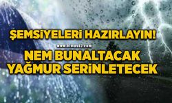 Zonguldak'ta nem bunaltacak yağmur serinletecek!