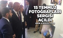 15 Temmuz Fotoğrafları Sergisi Açıldı