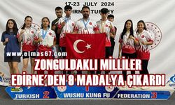 Devrekli Milli sporcular Edirne'de gurur yaşattı