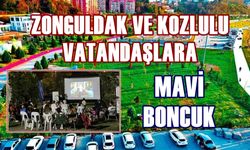 Zonguldak ve Kozlu'ya “Mavi boncuk” dağıttılar!
