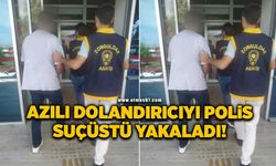 Azılı dolandırıcıya polisten suçüstü!