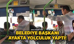 Altuğ Dökmeci, toplu taşımada seyahat etti