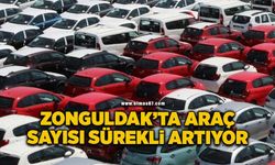 Zonguldak’ta taşıt sayısı sürekli artıyor!