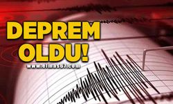 Deprem oldu!