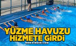 Gelik’te yüzme havuzu hizmete girdi