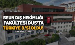 BEUN Diş Hekimliği Fakültesi DUS’ta Türkiye 8’incisi Oldu