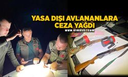 Yasadışı avlanan 3 şahsa 28 bin 276 lira ceza