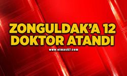 Zonguldak’a 12 doktor atandı