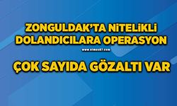 Zonguldak merkezli 3 ilde nitelikli dolandırıcılara operasyon