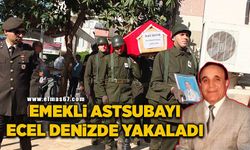 Emekli astsubay denizde kalp krizi geçirdi