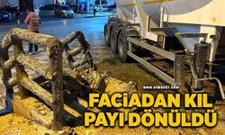 Trafik kazasında faciadan kıl payı dönüldü