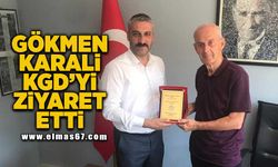 Ülkü Ocakları Başkanı Gökmen Karali, KGD’yi ziyaret etti