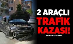 2 araçlı trafik kazası!