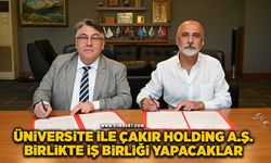 Üniversite ile Çakır Holding A. Ş. arasında İş Birliği Protokolü imzalandı