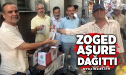 ZOGED aşure dağıttı