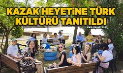 Kazak öğrenci ve öğretim üyelerine Türk kültürü tanıtıldı