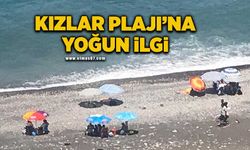 Kızlar Plajı’na yoğun ilgi