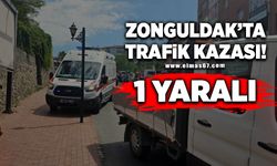 Zonguldak'ta trafik kazası: 1 yaralı