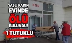 Yaşlı kadın evinde ölü bulundu! 1 tutuklu